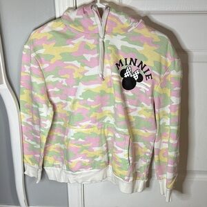 Disney Minnie Mouse Pastel Camo Hoodie